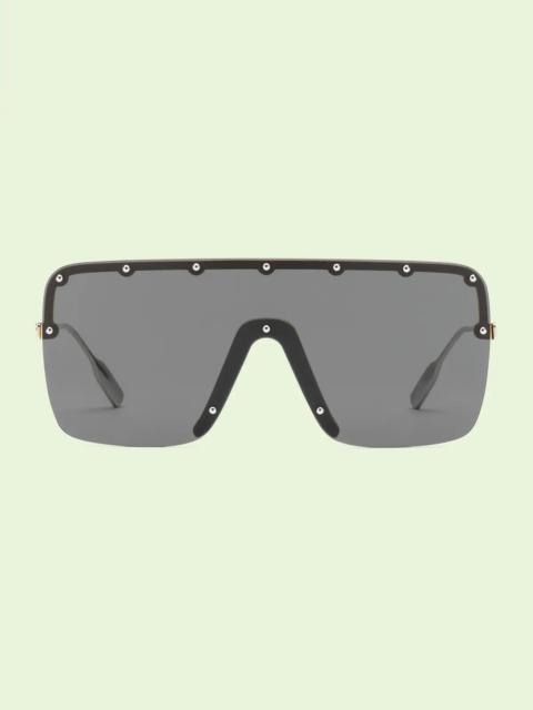 GUCCI Mask-shaped sunglasses