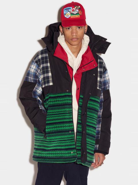 DSQUARED2 PATCHWORK PARKA