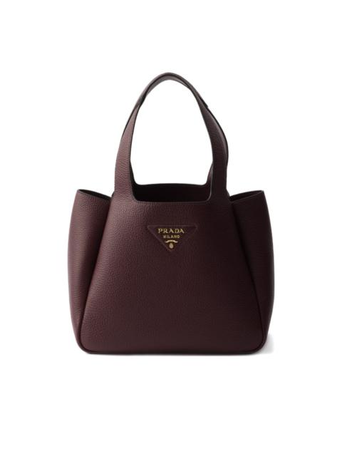 Prada small leather tote bag