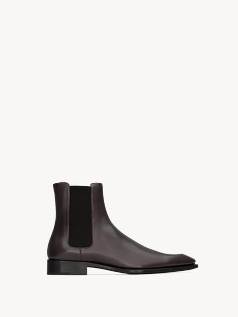 SAINT LAURENT AURELIEN CHELSEA BOOTS IN SMOOTH LEATHER