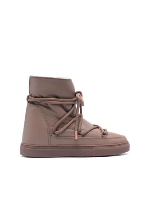 INUIKII lace-up leather boots