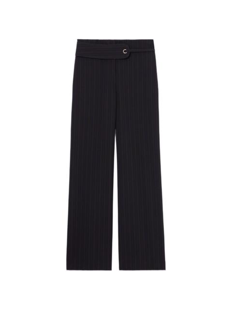Claudie Pierlot straight striped trousers