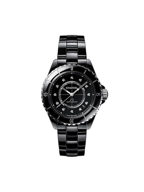 CHANEL H5702 J12 automatic diamond, ceramic and steel watch