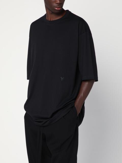 Black cotton Y-3 Boxy T-shirt