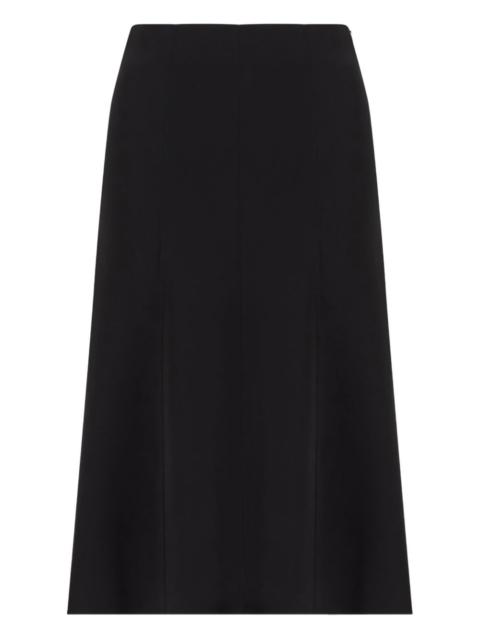 GIORGIO ARMANI panelled midi skirt