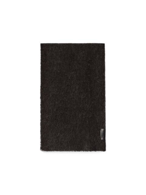 Lemaire fluffy scarf in alpaca wool blend