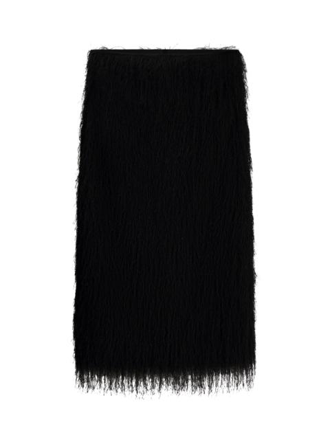 A.L.C. Phoebe Fringe Midi Skirt