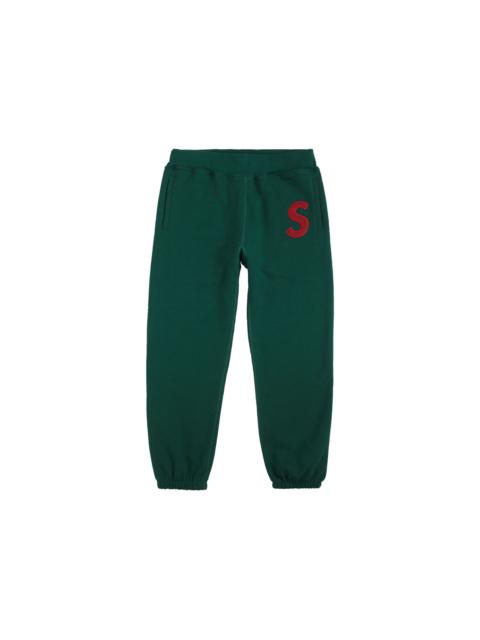 Supreme Supreme S Logo Sweatpant Dark Green
