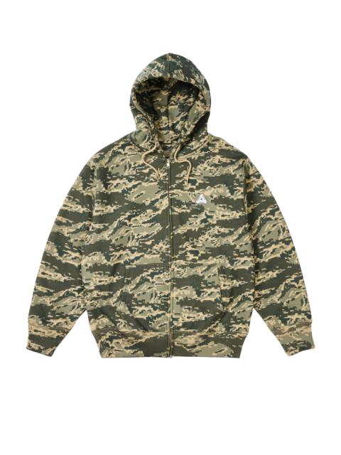 PALACE SOFAR ZIP HOOD TIGER DIGI CAMO