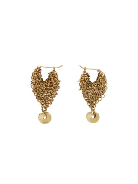 ALÉMAIS Atomic Chainmail Hoop Earrings