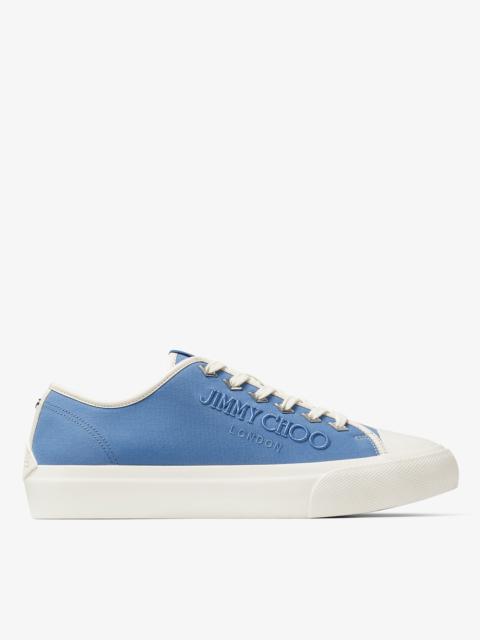 Palma/M
Denim and Latte Canvas Low-Top Trainers with Embroidered Logo