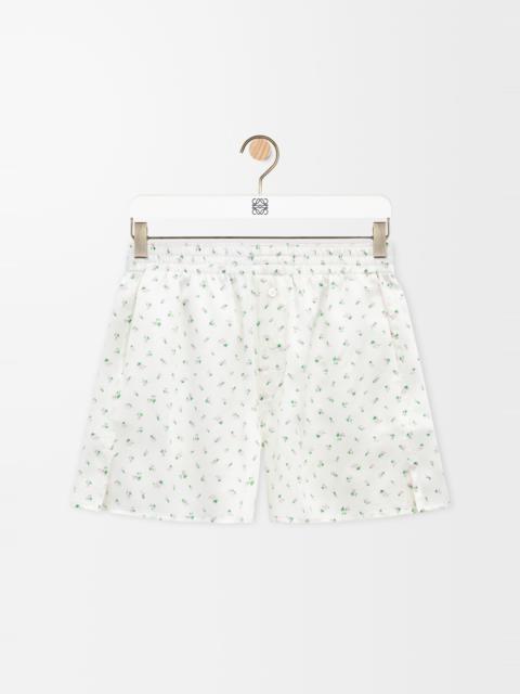 Loewe Shorts in silk