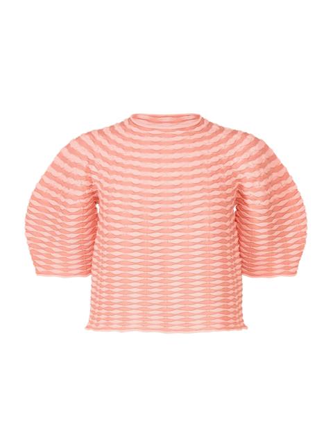 Pleats Please Issey Miyake COLORFUL MUSHROOM KNIT