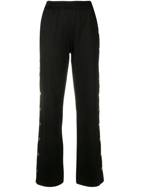 MICHAEL KORS metallic button trousers
