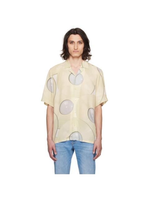 BOSS Beige Graphic Shirt