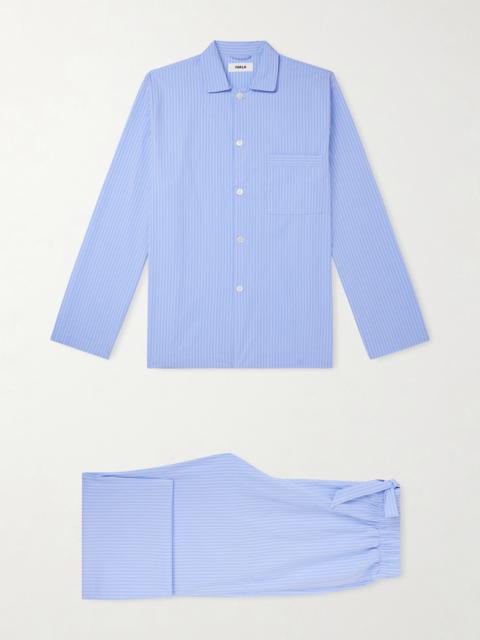 TEKLA Striped Organic Cotton-Poplin Pyjamas