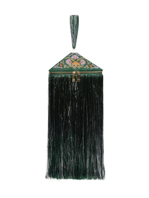 ALÉMAIS Ramira Embellished Pyramid Bag