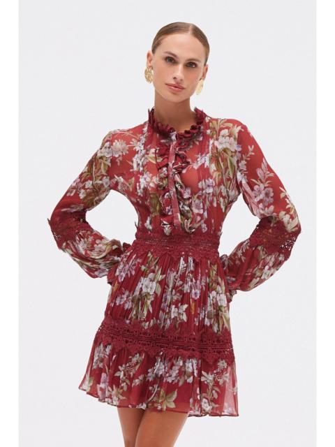 DELICATA FLUTTER MINI DRESS