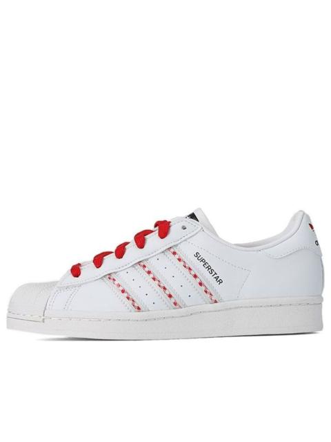 adidas originals Superstar 'White Red Black' FZ2822