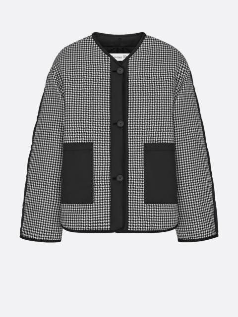 Dior Peacoat with Macrocannage Paneling