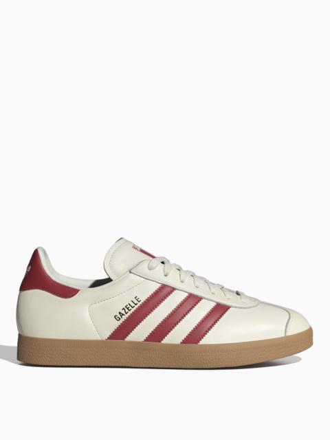 Gazelle white/red sneakers