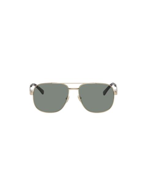 Gold Navigator Sunglasses