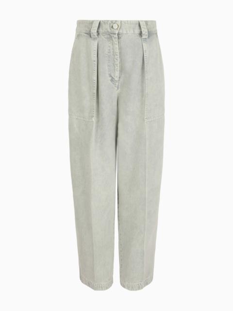 GIORGIO ARMANI Denim Collection cosy Lyocell trousers