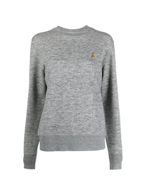 star-print sweatshirt