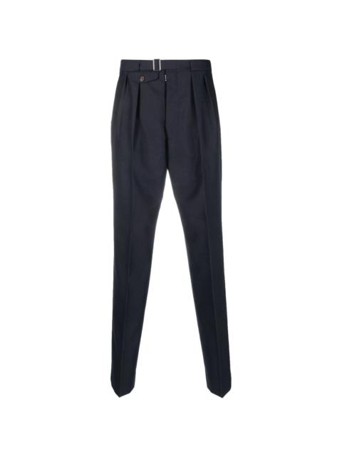 four-stitch tapered trousers