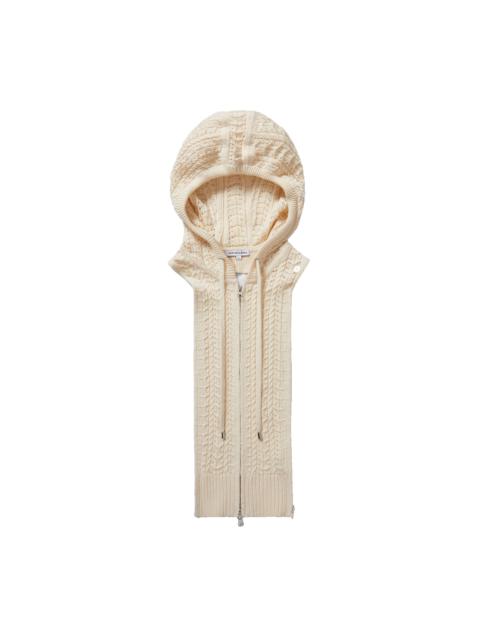 VERONICA BEARD WICKHAM KNIT HOODIE DICKEY