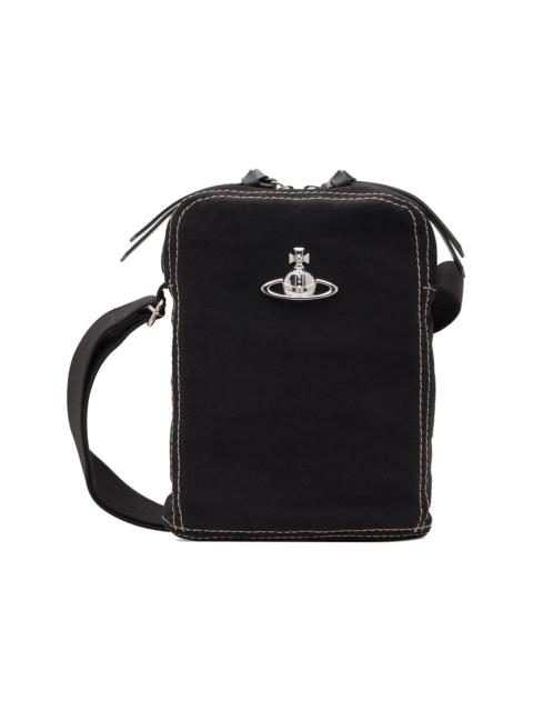 Vivienne Westwood Black Luke N/S Crossbody Bag