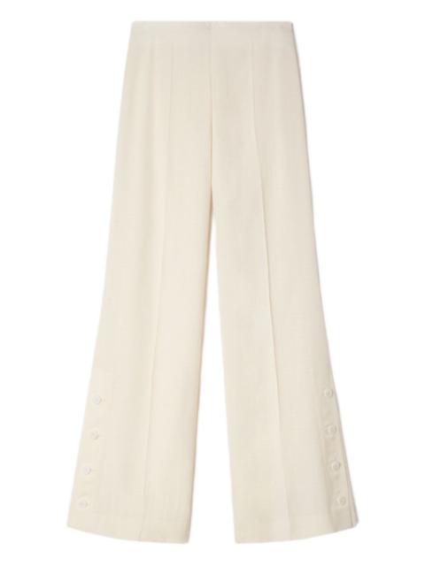 Sandro button palazzo pants