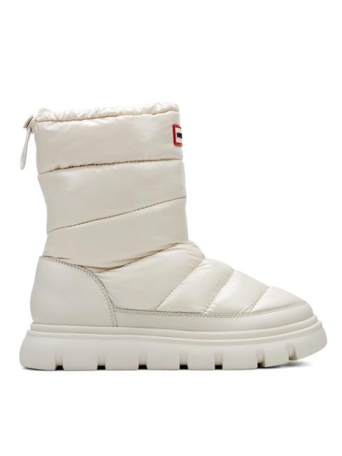 HUNTER Women's Maribel Lug Sole Insulated Waterproof Snow Booties