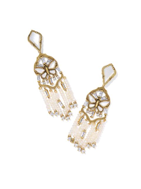 KENDRA SCOTT Dolly Parton x Kendra Scott Butterfly Vintage Gold Convertible Statement Earrings