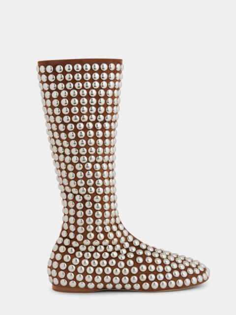 rabanne BOOTS WITH STUDS