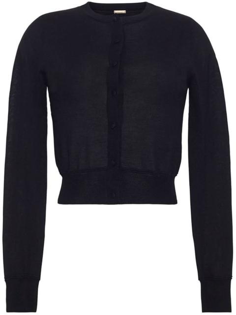 ADAM LIPPES fine-knit cardigan