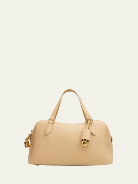 Loro Piana Needle Small Fine Grain Leather Shoulder Bag