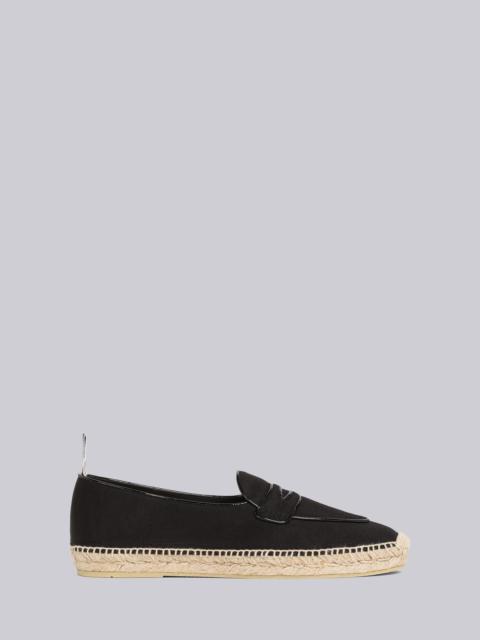 Thom Browne Grosgrain Varsity Penny Loafer Espadrille