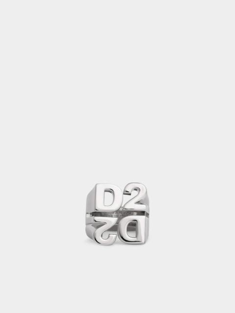 DSQUARED2 D2 UPSIDE DOWN RING