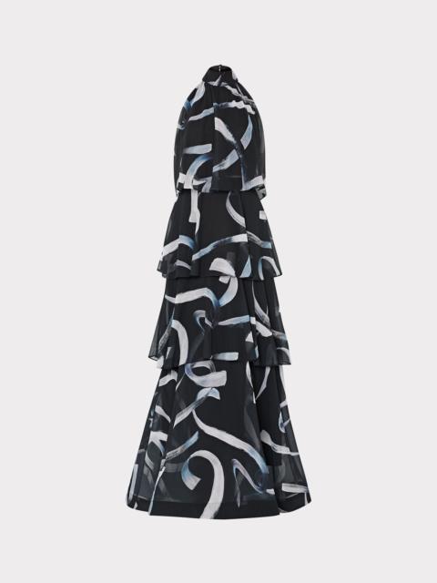 MILLY Salem Printed Maxi Dress