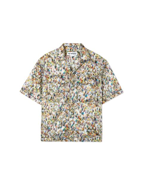 SUNNEI ANGELINO SHORTSLEEVE SHIRT / angelino print