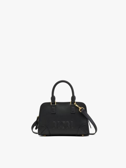 MCM Aren Boston Bag in Spanish Leather