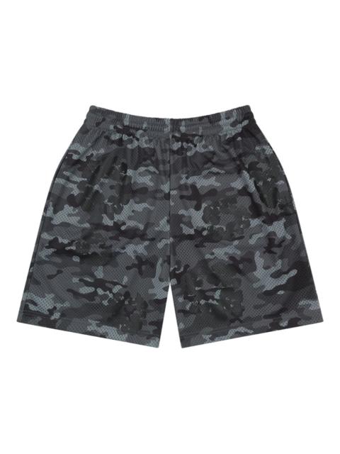DENIM TEARS camo mesh shorts