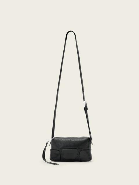 ALLSAINTS ARES LEATHER CROSSBODY BAG