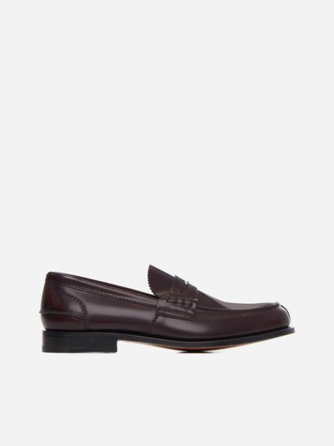 Pembrey leather loafers