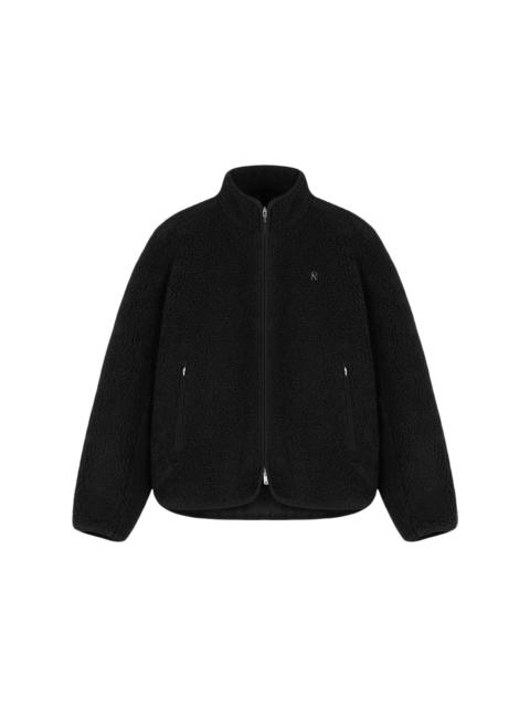 REPRESENT Represent Fleece Zip Through Jacket Black