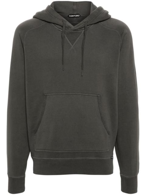 TOM FORD cotton drawstring hoodie