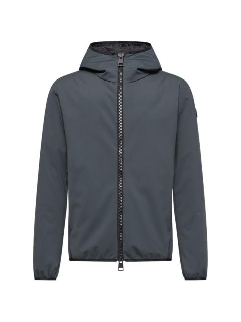 Moncler hooded zip-up jacket