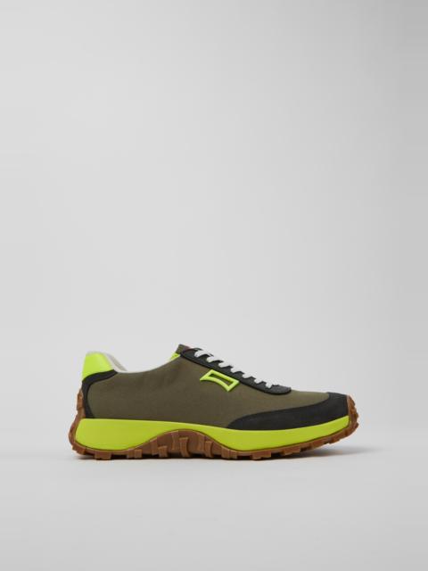 CAMPERLAB Multicolor Recycled PET and Nubuck Sneakers for Men.