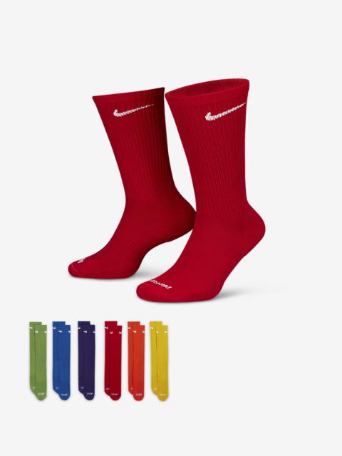 Nike Everyday Plus Cushioned Training Crew Socks (6 Pairs)